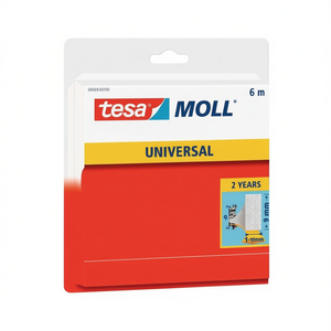 TESAMOLL 55604 B15mmxH6mmxL6m Draft Stopper for Windows and Doors Window/Door <b>Roller</b> TESA - Product Image 3