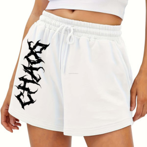 Pantalones Cortos Deportivos Casuales para Mujer, 100% Algodón, Felpa, Pantalones Cortos para Correr, Precio Económico, Pantalones Cortos de Gimnasio para Chicas - Product Image 2