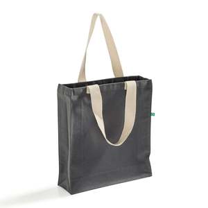 Recycled Heavy Canvas Tote <b>Long</b> Handle Full Gusset Heat Transfer Printing Screen Beach <b>Bag</b> for Daily Use Advertising-RC830 - Product Image 4