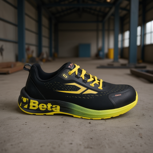 Chaussures de sécurité RENEGADE avec tissu tissé résistant et respirant, détails jaunes - Product Image 3