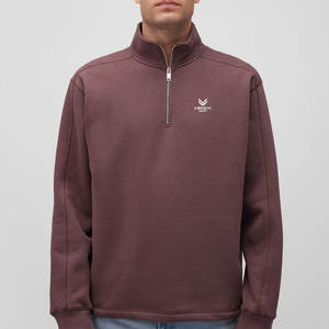 <b>Top</b> Selling Durable Material High Quality <b>Men</b> Quarter <b>Zips</b> Lightweight Breathable <b>Men</b> Quarter <b>Zips</b> - Product Image 2