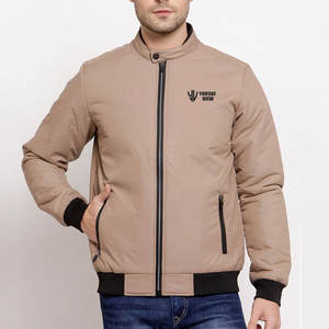 Blouson aviateur d'hiver dernier cri pour homme Offre Spéciale avec logo sur le devant Fabriqué au Pakistan Vêtements de haute couture - Product Image 1