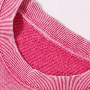 Sudadera de algodón 100% de talla grande para hombre, cómoda, patrón sólido, lavado ácido, cuello redondo, buena oferta, Jersey de punto - Product Image 3