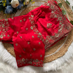 Premium Soft Silk <b>Sarees</b> Zari Borde Embroidered work Wedding Collections - Product Image 1