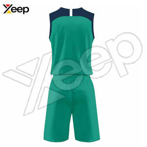 Uniforme de Voleibol de Poliéster Transpirable con Diseño y Logotipo Personalizados para Ropa Deportiva Unisex al por Mayor - Product Image 5