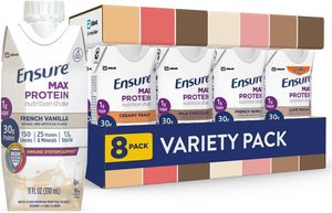 Ensure Max <b>Protein</b> Nutrition Shakes, Variety Pack 11 fl oz, Pack of 8, Liquid - Product Image 6