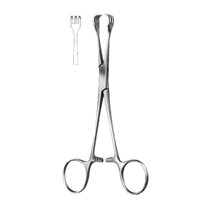 เครื่องมือแพทย์ Med Impact Instruments รุ่น MI-FCP-0282 คีมจับก้อนก้อนเหล็ก Lahey ขนาด 6 นิ้ว ทำจากสแตนเลสสตีล ใช้งานด้วยมือ ทนทาน ระดับเครื่องมือผ่าตัด - Product Image 1