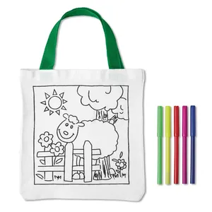 MATEUSZ Shopper Creativo Colorabile per Merchandising e Forniture Artigianali - Product Image 1