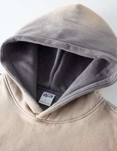 Sweats à capuche unisexes personnalisés 320 GSM sweats de qualité supérieure prix d'usine vente en gros sweats à capuche lourds chauds et confortables - Product Image 3