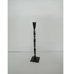 Candelero de hierro negro hecho a mano, diseño natural duradero para decoración navideña del hogar - Product Image 6
