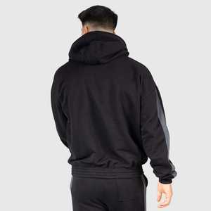 Wholesale Pullover Heavyweight 100% Cotton Hoodie Men Custom Embroidery Logo 500 Gsm <b>Bulk</b> Blank French <b>Terry</b> Oversized Hoodies - Product Image 4