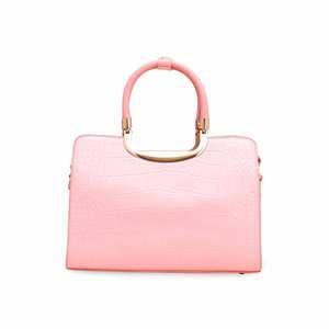 Luxury for <b>Pink</b> P36129 Handbag Retro Shell <b>Clutch</b> Purse with Chain Decoration for Weddings Parties and Evening Events - Product Image 3
