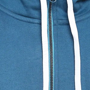 Top tendance hommes XS taille hiver anti-rétrécissement à capuche couleur unie avec fermeture éclair bonne qualité tissu tissé plaine teint bouffée Technique - Product Image 5