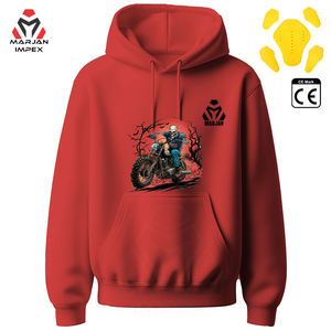 <b>Men</b> <b>s</b> Motorcycle Riding <b>Fleece</b> Hoodie Soft Warm Pullover Sweatshirt with Custom Bike Graphic for Everyday Wear - Product Image 2