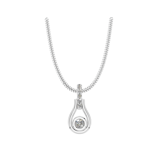 Premium 925 Sterling Silver Moissanite Teardrop Pendant Women's Engagement Gift Wholesale Jewelry Manufacturer Custom OEM ODM - Product Image 1