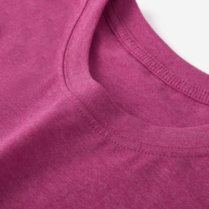 Camisetas de manga corta con cuello en V de Color sólido de verano para hombre, Camiseta de algodón 100% transpirable de ajuste holgado suave para hombre, ropa informal para hombre - Product Image 2