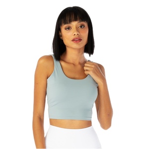 Camiseta Deportiva Sexy Personalizada para Mujer, Venta al por Mayor, Ropa Deportiva Transpirable de Secado Rápido, Spandex/Poliéster - Product Image 1