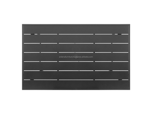 Ensemble de table à manger moderne et robuste en fonte de fer, chaises de jardin confortables, pour cour, salon, extérieur, hôtel, villa, hôpital - Product Image 2