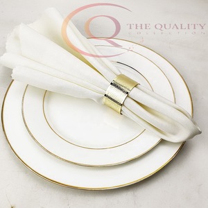 Anillos de Servilleta Clásicos y Modernos Diseñados para Complementar Cualquier Temática de Mesa, Perfectos para Hogares, Hoteles, Cafeterías y Ocasiones Especiales - Product Image 1