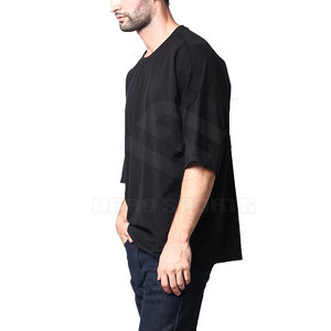 Fabricant pakistanais de t-shirts surdimensionnés en gros, dernières tendances, t-shirts en coton pour hommes, prix bas, t-shirts surdimensionnés pour hommes pour l'été - Product Image 5