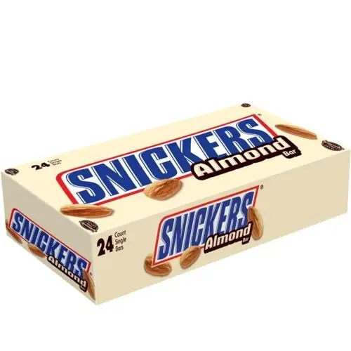 Yummy Snickers Almond Sandwich susu kacang lezat coklat Bar di seluruh dunia
