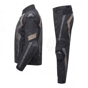 Traje de Motocicleta Cordura Resistente al Viento, Talla Grande, Diseño Transpirable y Seguro para Viajes en Moto y Actividades al Aire Libre - Product Image 3
