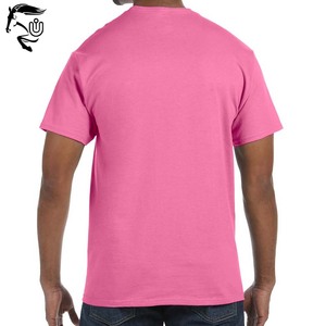 2025 tendance unisexe azalée couleur personnalisé T-Shirts respirant été coton mode Streetwear haut OEM doux respirant blanc - Product Image 5