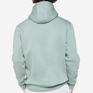 Sweat à capuche à cordon de couleur unie de haute qualité coupe régulière sweat à capuche en polaire uni pour hommes - Product Image 3