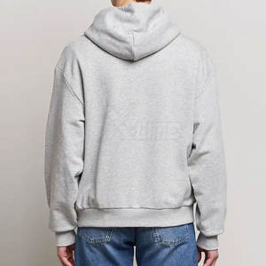 Sweat à capuche brodé pour tous les jours, 100% coton, tissu doux au toucher, durable, coupe-vent, respirant, pour le sport et les voyages - Product Image 3