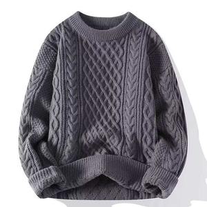<b>Mens</b> Classic Wool Cable Knit Sweater Warm Stylish and Comfortable Winter <b>Pullover</b> Best Elegant Sweater For <b>Mens</b> In All Colours - Product Image 4