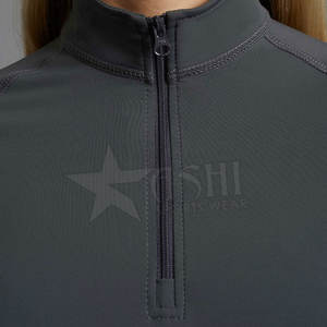 2025 nouveauté haut de gamme Logo personnalisé imprimé femmes sports équestres ensembles d'équitation OEM haute fabrication blanc plaine cheval - Product Image 4