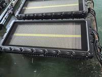 Projecteur LED Stroboscopique Étanche IP65 1440 LED RGBW Pleine Couleur pour Scène Extérieure, Éclairage Sonore, Stroboscope de Lavage pour Concerts et Événements, IRC 95