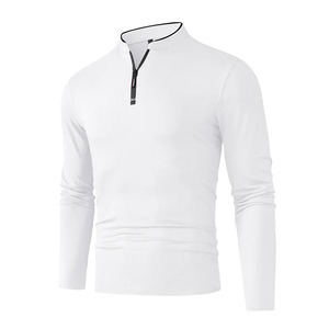 Polo de manga larga personalizado al por mayor, Polo de manga larga OEM, proveedor de ropa deportiva de tela transpirable de secado rápido para hombres, tenis de golf - Product Image 6