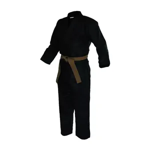 Latest Design High Quality <b>Cheap</b> Price Cotton Fabric Judo Uniform With Full Sleeves Custom Color Uniform for Adults Judo Uniform - Product Image 2