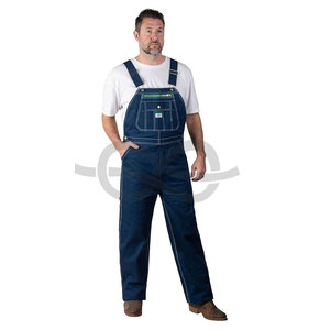 ชุดเอี๊ยมผ้ายีนส์แข็งสำหรับผู้ชายชุดเอี๊ยมทนทานแบบปรับสายได้ดีไซน์หลากหลายแบบคลาสสิกทนทานงานงานหนัก - Product Image 6