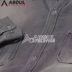 Camisa de Mezclilla de Primera Calidad en Oferta, Camisa de Mezclilla Cálida y Cómoda para Hombre para Venta en Línea - Product Image 6