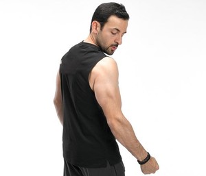 Camiseta sin mangas transpirable de secado rápido para gimnasio, camiseta sin mangas deportiva personalizada para hombre, chalecos para correr, Fitness y gimnasio - Product Image 3