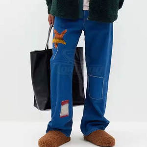 Nouveau style de pantalons en mohair pour hommes, design personnalisé, utilisation à l'extérieur, pantalon en mohair de couleur unie de meilleure qualité pour hommes - Product Image 2