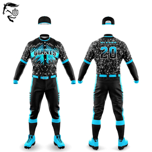 Uniformes de béisbol de diseño superior Ropa deportiva Kit de uniformes de béisbol de diseño personalizado 2024 Buena calidad Ropa deportiva al por mayor - Product Image 5