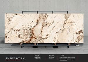 Carreaux de porcelaine brillants 1200x3200 | Taille personnalisée grand format 1200x2400 | Qualité d'exportation de sol mural élégant - Product Image 6