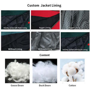 แจ็คเก็ตวาร์ซิตี้หนังวัวแท้คุณภาพสูง ผ้าขนสัตว์ ผ้าฝ้าย ผ้าซาติน หนังฟอก  งานปักล่าสุด สไตล์ไฮสตรีท - Product Image 4