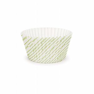 Gobelets en papier ronds blancs n°7 (50 x 25 mm) - Personnalisables pour la pâtisserie - Product Image 1