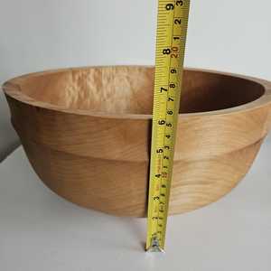 ชามสลัดไม้สไตล์โบฮีเมียนทำด้วยมือคุณภาพสูงสำหรับเสิร์ฟซุปก๋วยเตี๋ยวเครื่องครัวเขาแกะสลัก - Product Image 2