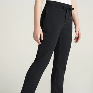 กางเกงจ็อกเกอร์ลำลองทรงตรงเอวสูงไซส์ใหญ่สำหรับผู้หญิง ใส่สบาย ระบายอากาศได้ดี เหมาะสำหรับฤดูหนาว - Product Image 3