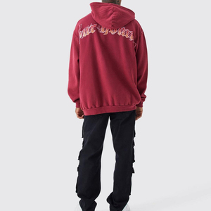 Fabriqué dans le meilleur matériel hommes strass sweats à capuche 100% coton thermique hommes légers hommes strass sweats à capuche de bonne qualité - Product Image 4
