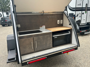 nuCamp T-@-G XL Black Canyon Customized <b>Small</b> Off-Road Camper Trailer Comfortable Fiberglass Camping Travel with <b>Tent</b> for Sale. - Product Image 2