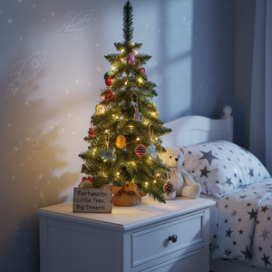Mini Albero di Natale in PVC da 90 cm per Spazi Ristretti - Product Image 2