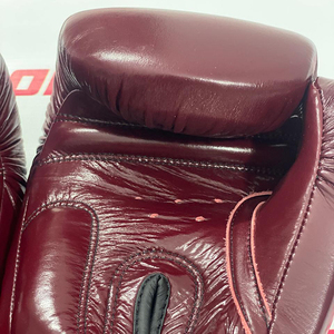 Gants de boxe Muay Thai de haute qualité Twins Wine Red pour la vente, logo personnalisé OEM, toutes les couleurs, arts martiaux, sparring MMA - Product Image 5