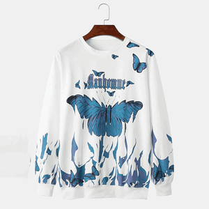 Jersey de gran tamaño para hombre, sudadera informal, ropa de calle de tamaño personalizado, Top deportivo para Fitness con patrón sólido, ropa deportiva de invierno - Product Image 1