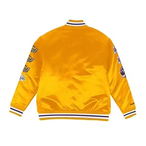 Chaqueta Varsity de fabricantes directos de fábrica, material personalizado y logotipo, Chaquetas deportivas cómodas totalmente personalizables para hombres - Product Image 4